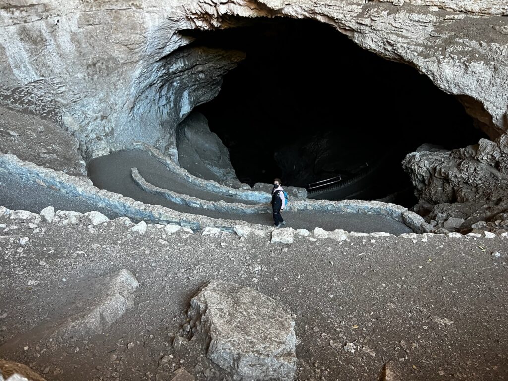 NATURAL ENTRANCE-CARLSBAD CAVERNS